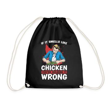 Ham Radio If It Smells Like Antenna Radio Operator - Drawstring Bag - black - Front