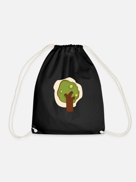 Arbre - Sac de sport léger - noir