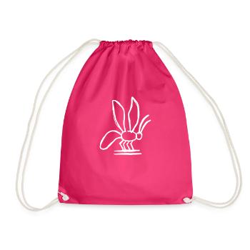 Egypt Ancient Symbol Bit - Drawstring Bag - fuchsia - Front