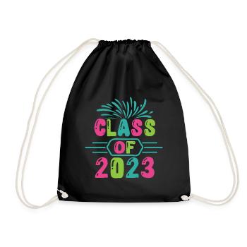 Class Of 2023 - Drawstring Bag - black - Front