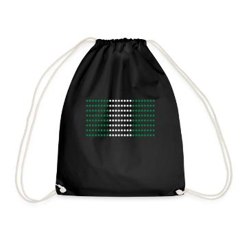 Drapeau du Nigeria - Sac de sport léger - noir - Devant