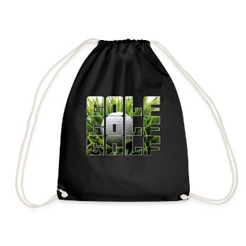 Gulf - Drawstring Bag - black - Front