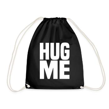 Hug Me - Turnbeutel - Schwarz - Vorne