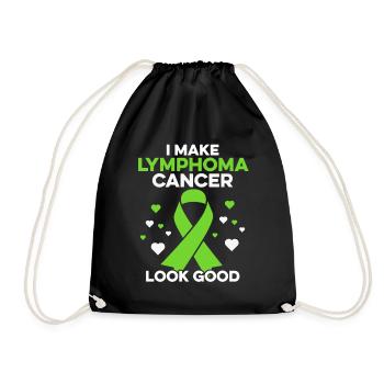 Je fais bien paraître le cancer du lymphome Cancer du lymphome - Sac de sport léger - noir - Devant