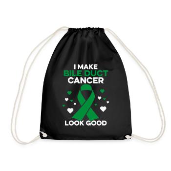 Je fais en sorte que le cancer des canaux biliaires ait une bonne apparence des canaux biliaires - Sac de sport léger - noir - Devant