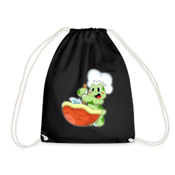 Cuisinière Tortue Cuisinière Cuisinière Cuisson - Sac de sport léger - noir - Devant