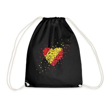 Drapeau espagnol Espagne España Drapeau espagnol - Sac de sport léger - noir - Devant