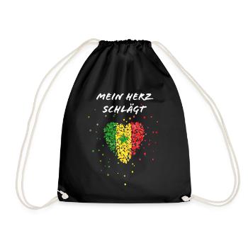 Sénégal Sénégal drapeau Sénégal fan de flag football - Sac de sport léger - noir - Devant