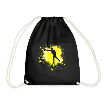 Boxing - Drawstring Bag - black - Front