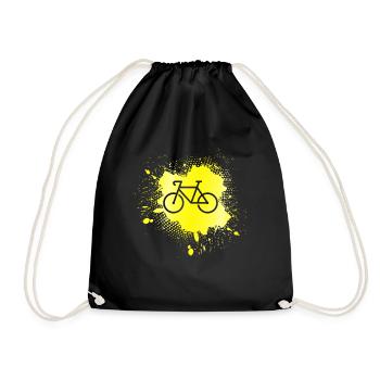 Bicyclette - Sac de sport léger - noir - Devant