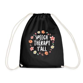 Assistant orthophoniste - Sac de sport léger - noir - Devant