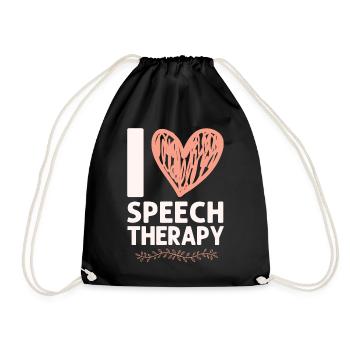 Assistant orthophoniste - Sac de sport léger - noir - Devant
