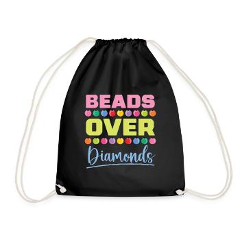 Beading Beads Over Diamonds Beaded Jewelry Beader - Turnbeutel - Schwarz - Vorne