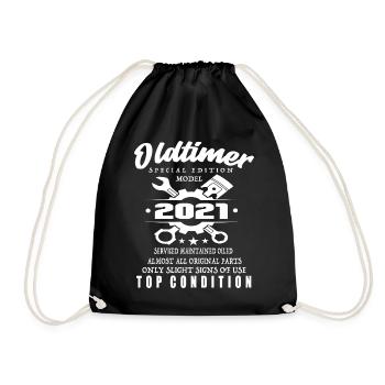 Oldtimer Special Edition Modèle 2021 Anniversaire - Sac de sport léger - noir - Devant