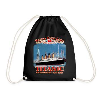 TITANIC Kreation Louis RUNEMBERG © Adagp - Turnbeutel - Schwarz - Vorne