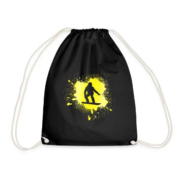 Planche à neige - Sac de sport léger - noir - Devant