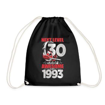 Niveau débloqué 30 ans 1993 Casque de jeu - Sac de sport léger - noir - Devant