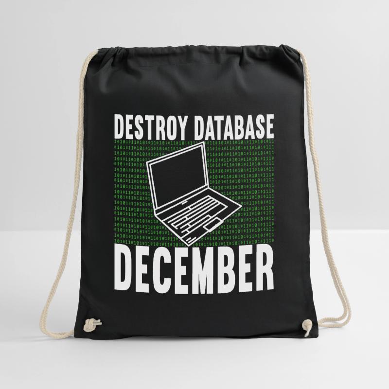 Programmer Computer Scientist Drawstring Bag