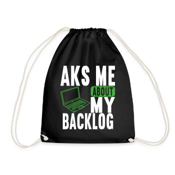 Programmeur Informaticien - Sac de sport léger - noir - Devant