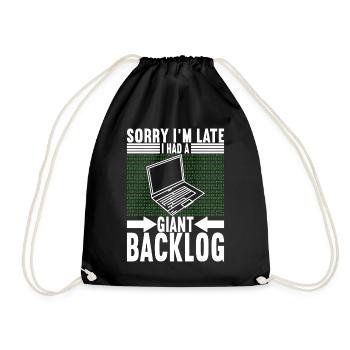 Programmeur Informaticien - Sac de sport léger - noir - Devant