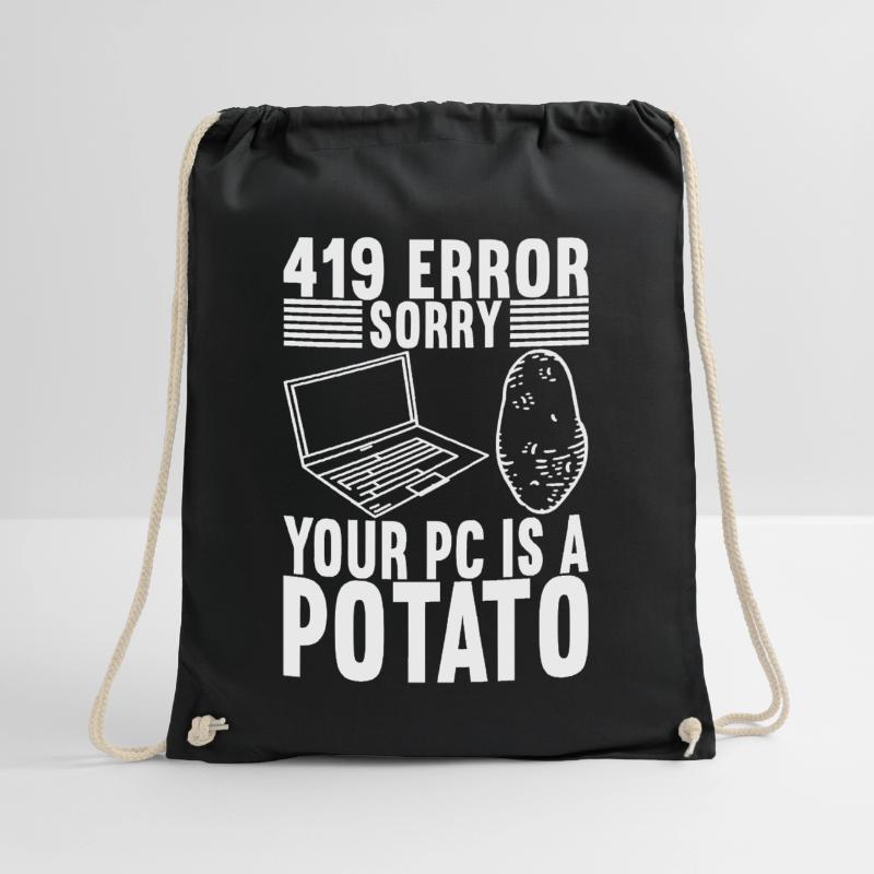 Programmer Computer Scientist Drawstring Bag