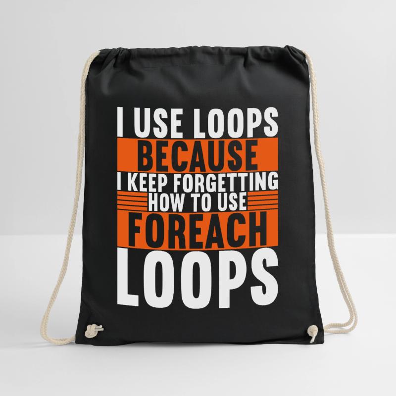 Programmer Computer Scientist Drawstring Bag