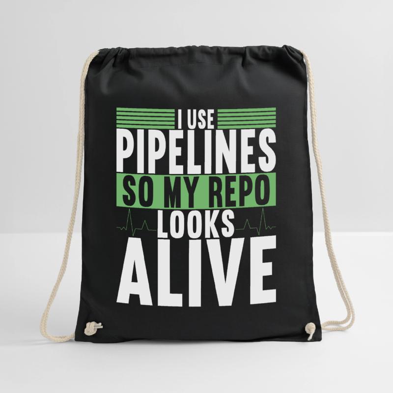 Programmer Computer Scientist Drawstring Bag