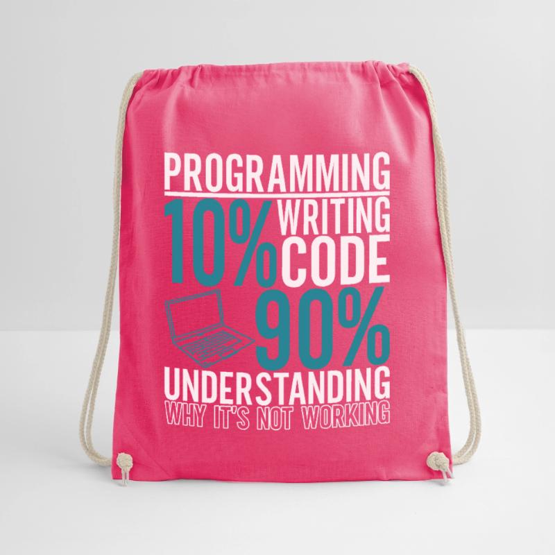 Programmer Computer Scientist Drawstring Bag