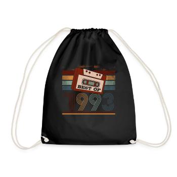 Best Of 1993 | Chemise d’anniversaire | Anniversaire - Sac de sport léger - noir - Devant