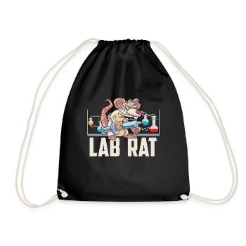 Technicien de laboratoire Laboratoire de science des rats Laboratoire clinique - Sac de sport léger - noir - Devant