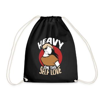 Self Love Self Love Sweet Self-Love Positive - Drawstring Bag - black - Front