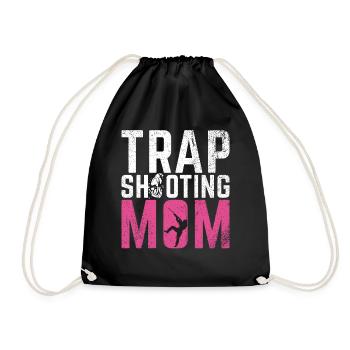 Clay Pigeon Shooting & Funny Sport Shooter Clay Pigeons - Sac de sport léger - noir - Devant
