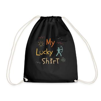 Archer Archery Vintage Drôle - Sac de sport léger - noir - Devant