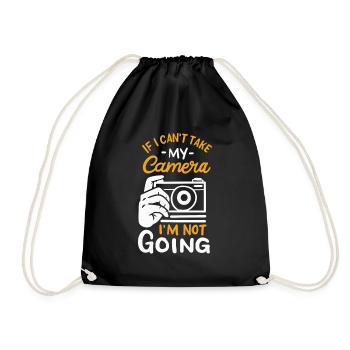 Photography Joke - Drawstring Bag - black - Front
