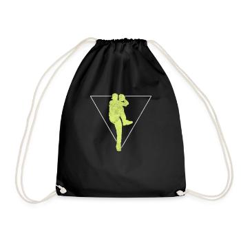 Baseball Logo - Sac de sport léger - noir - Devant