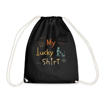 Garden Garden Plants Landscape Gardener Vintage - Drawstring Bag - black - Front