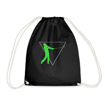 Gulf - Drawstring Bag - black - Front