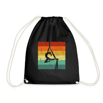 Aerial Silks vintage, Acrobatics Aerial Silks - Turnbeutel - Schwarz - Vorne