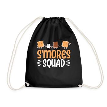 Smores Squad - Turnbeutel - Schwarz - Vorne
