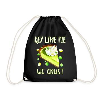 Key Lime Pie - Drawstring Bag - black - Front