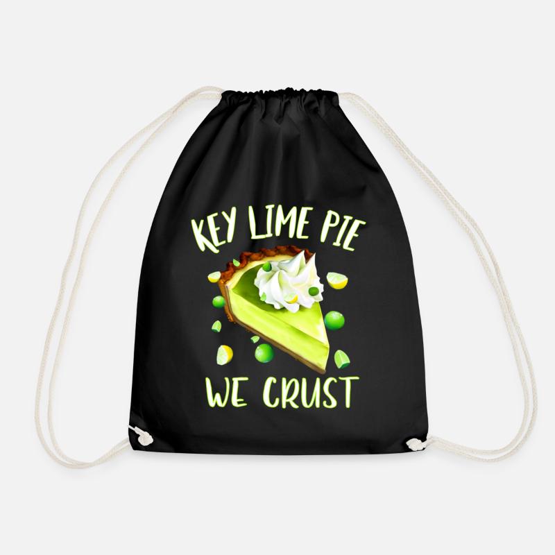 Key Lime Pie we crust - Turnbeutel - Schwarz