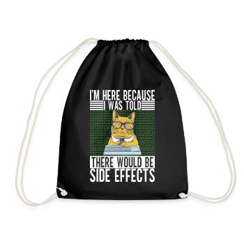Programmeur Informaticien - Sac de sport léger - noir - Devant