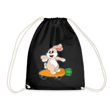 Bunny Skater Skateboard - Sac de sport léger - noir - Devant