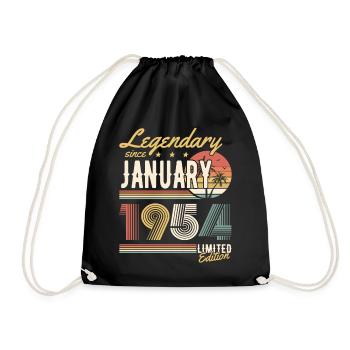 Legendary Since January 1954 Limited Edition - Turnbeutel - Schwarz - Vorne