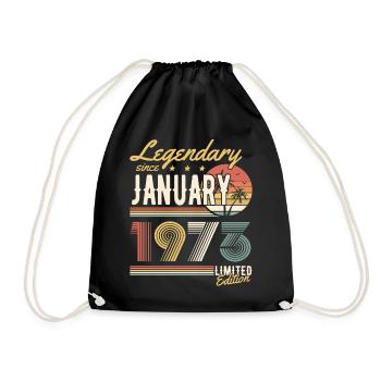 Legendary Since January 1973 Limited Edition - Turnbeutel - Schwarz - Vorne