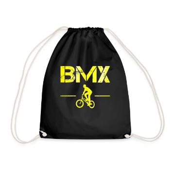 bmx - Turnbeutel - Schwarz - Vorne