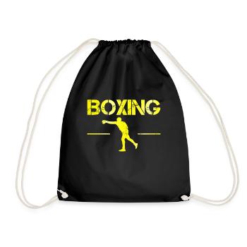 Boxe - Sac de sport léger - noir - Devant
