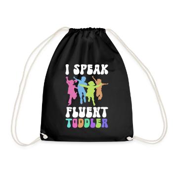 Enfants Infirmière Pédiatrie infantile - Sac de sport léger - noir - Devant