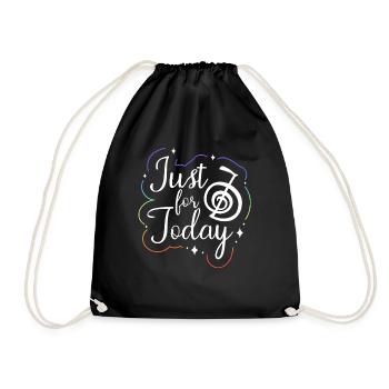 Juste pour aujourd’hui Holistique Healing Mains Reiki - Sac de sport léger - noir - Devant