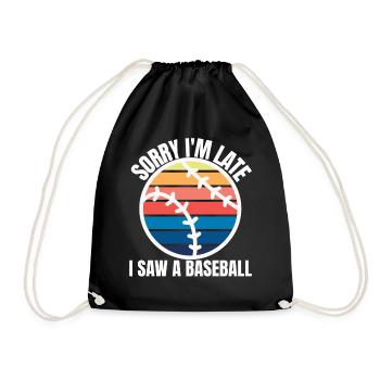 Basketball Funny Basket Basketball Player - Drawstring Bag - black - Front